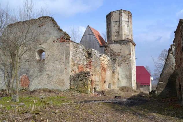 Šitboř - zřícenina kostela sv. Mikuláše 1